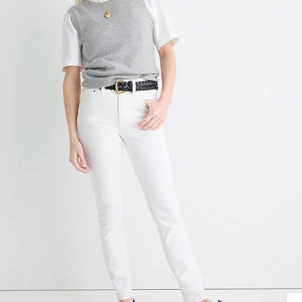 Banana Republic white Skinny Jeans